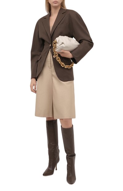 Кожаные сапоги chad 90 JIMMY CHOO, арт. CHAD 90/MHJ, фото 2