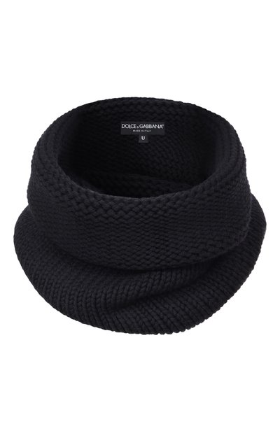 Мужской шерстяной снуд DOLCE & GABBANA, арт. GX30KT/JBW1D