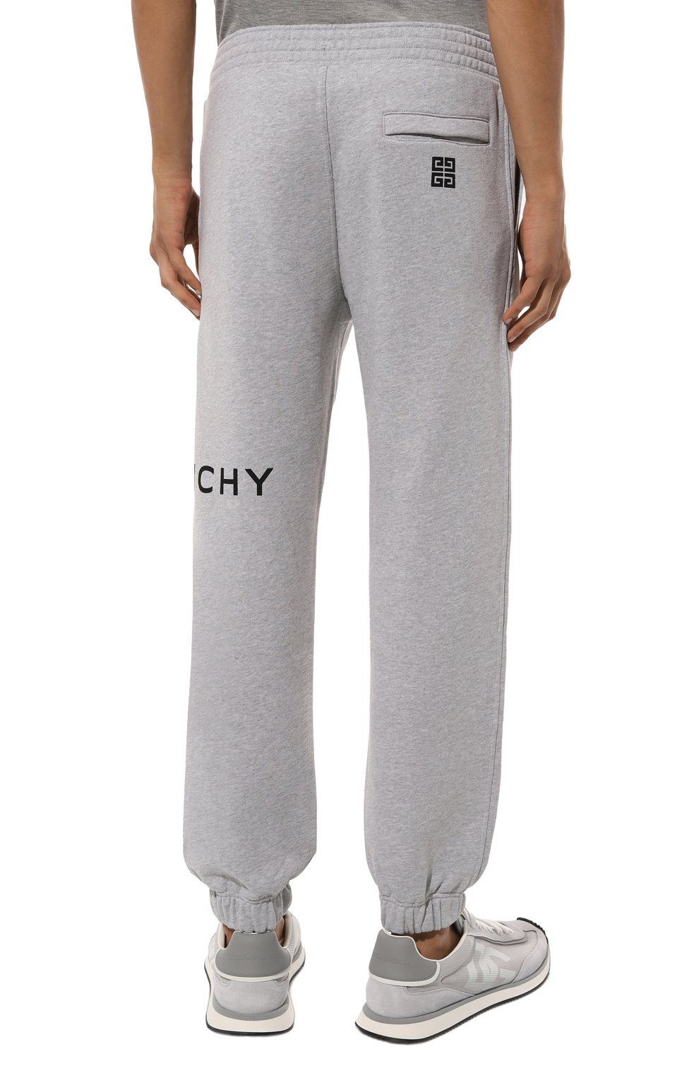 Хлопковые джоггеры GIVENCHY, арт. BM514M3YAC, фото 4