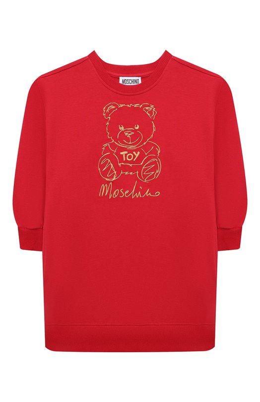 Хлопковое платье Moschino