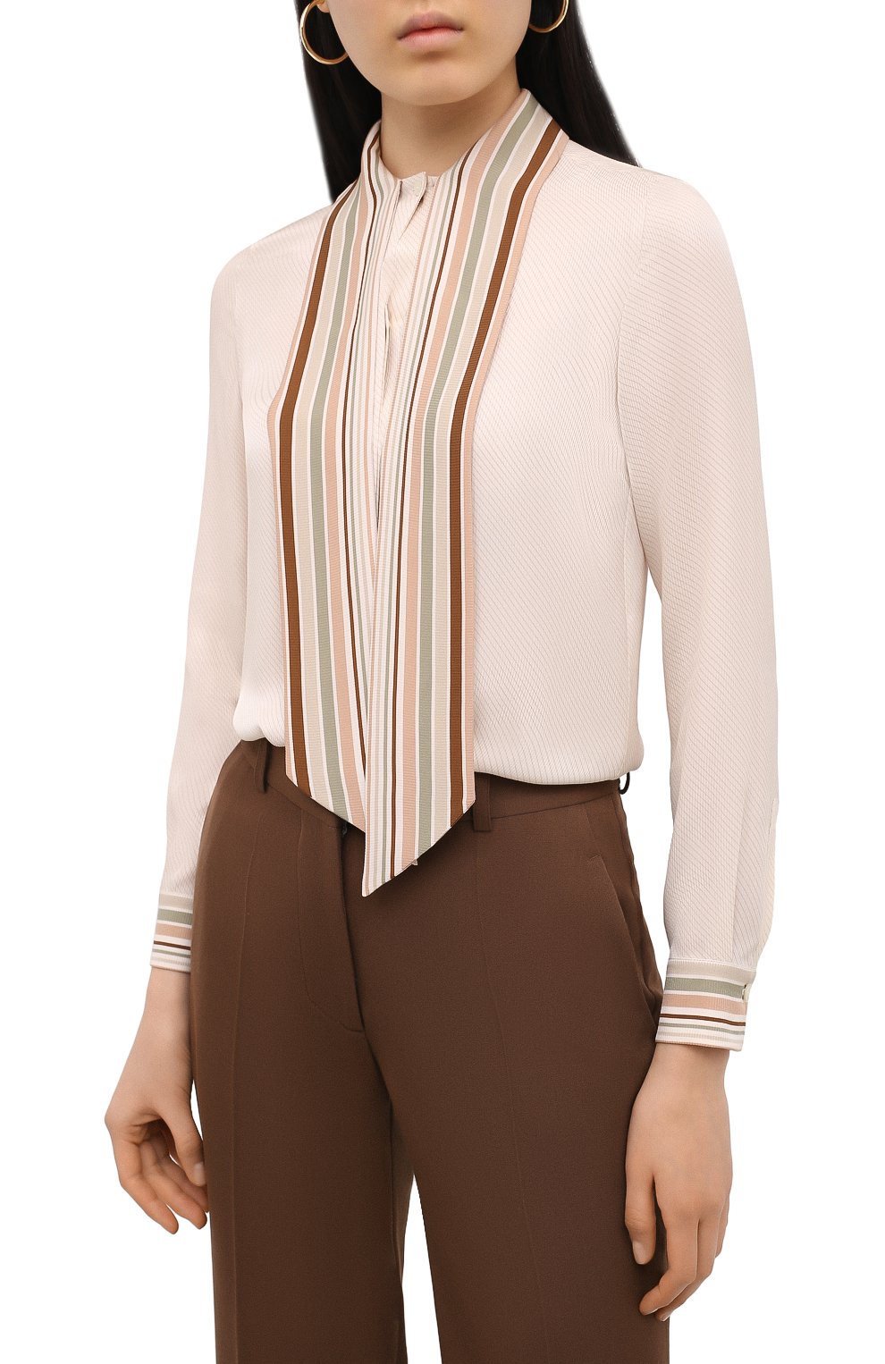 Шелковая блузка LORO PIANA, арт. FAL3454, фото 3