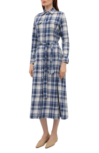 Хлопковое платье POLO RALPH LAUREN, арт. 211827770, фото 3