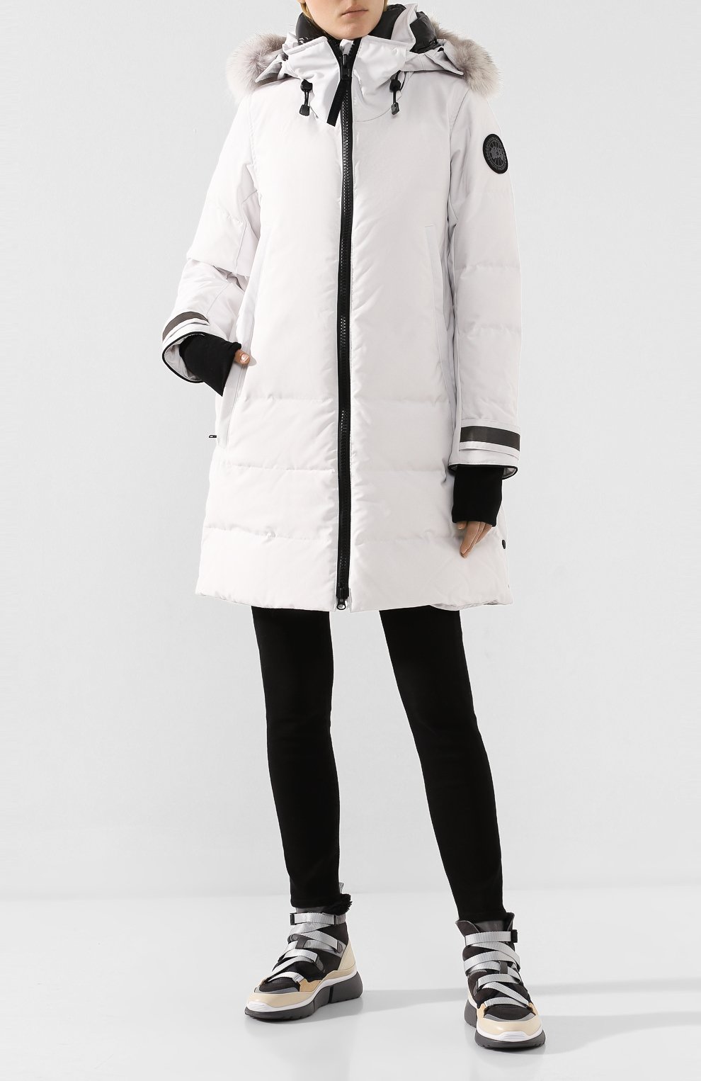 Парка kenton CANADA GOOSE белого цвета по цене 151500 руб., арт. 3816LB, фото 2 Парка kenton CANADA GOOSE, арт. 3816LB, фото 2