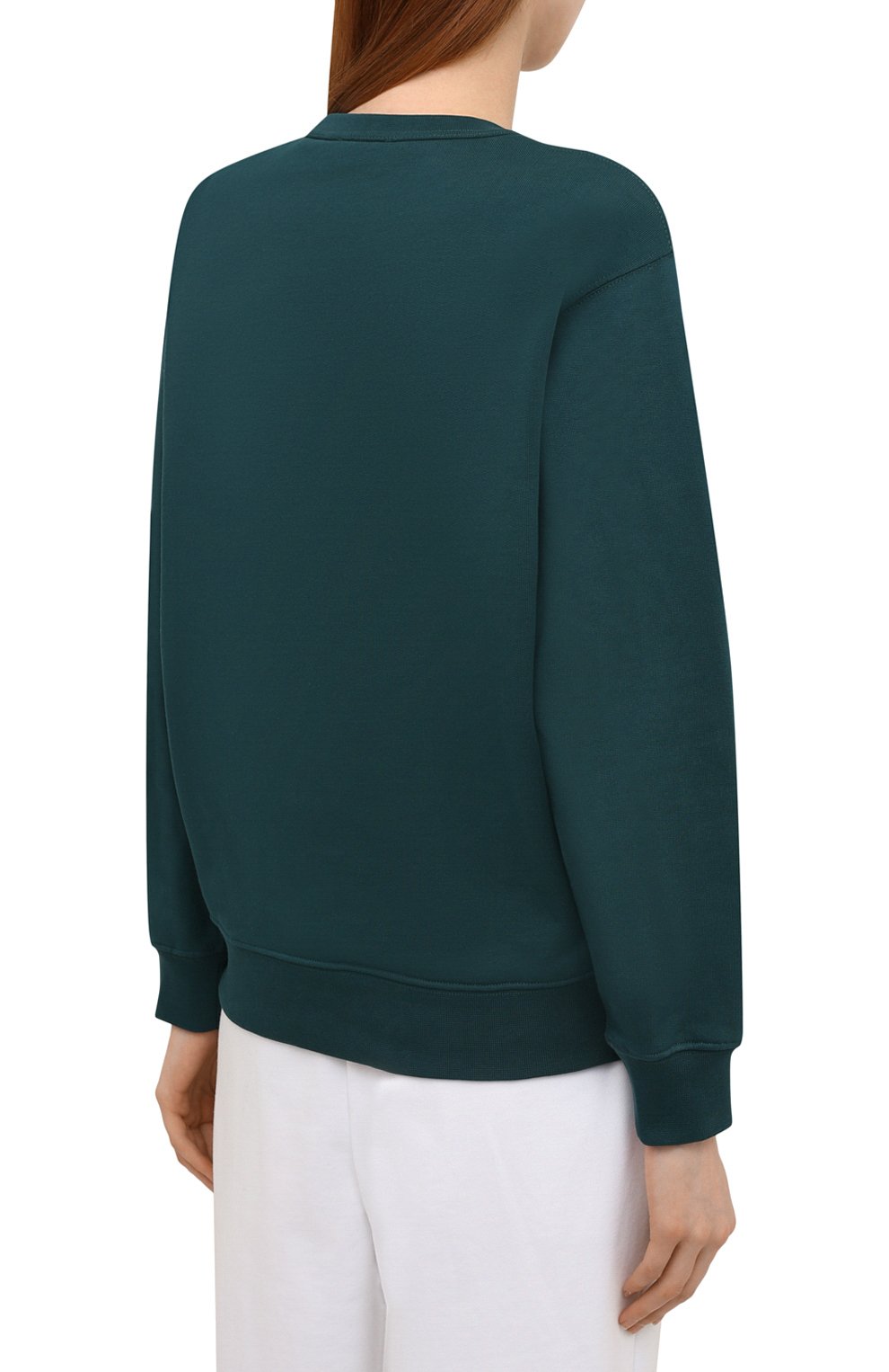 Хлопковый свитшот KENZO изумрудного цвета по цене 26650 руб., арт. FB62SW8204M0, фото 4 Хлопковый свитшот KENZO, арт. FB62SW8204M0, фото 4