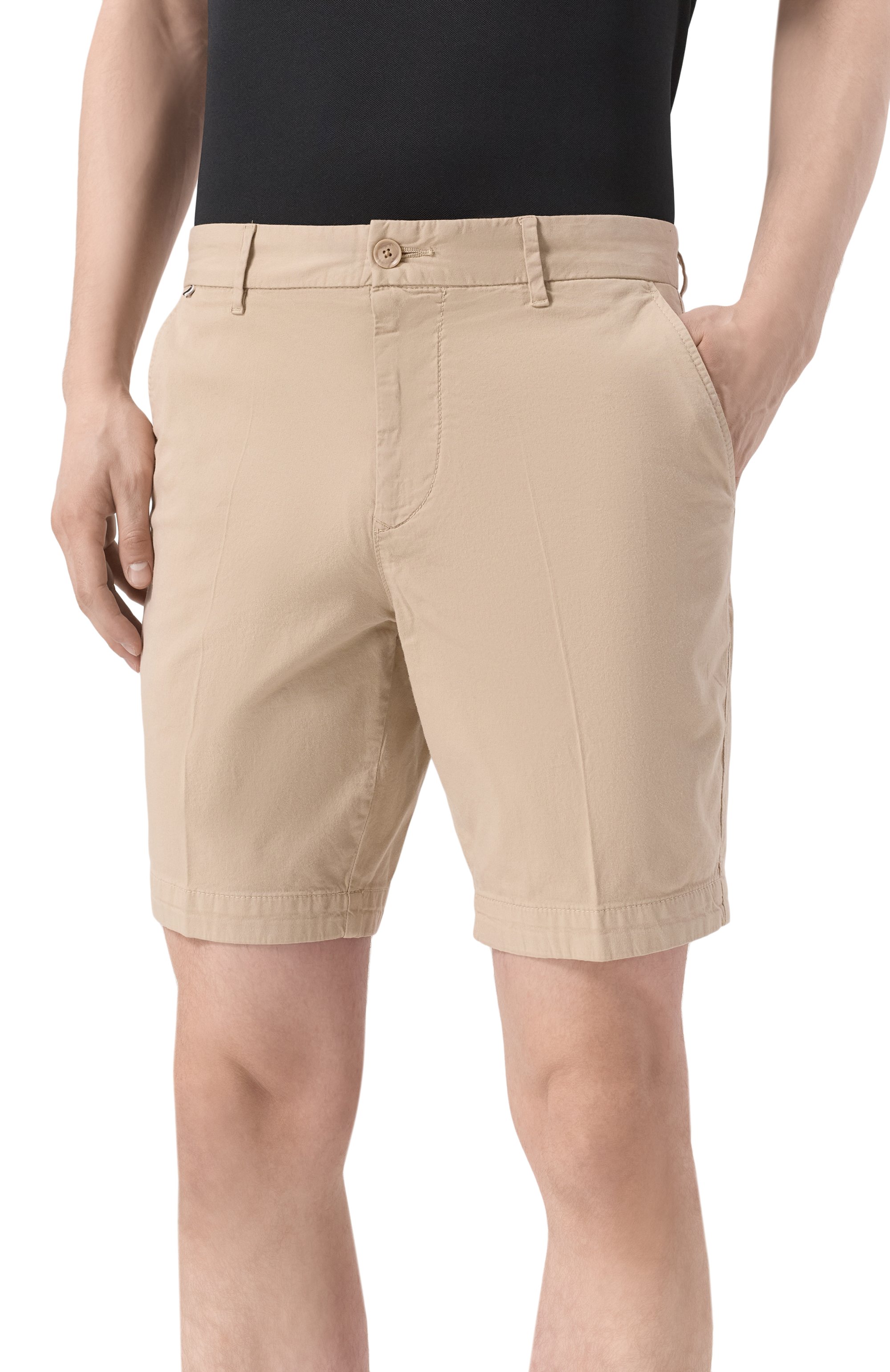 Хлопковые шорты BOSS, арт. 50540743, фото 3