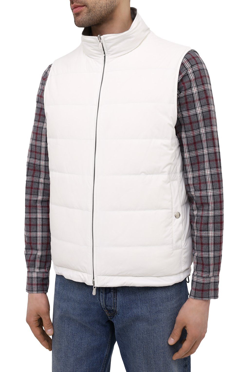 Двусторонний жилет BRUNELLO CUCINELLI, арт. MM4851755, фото 6