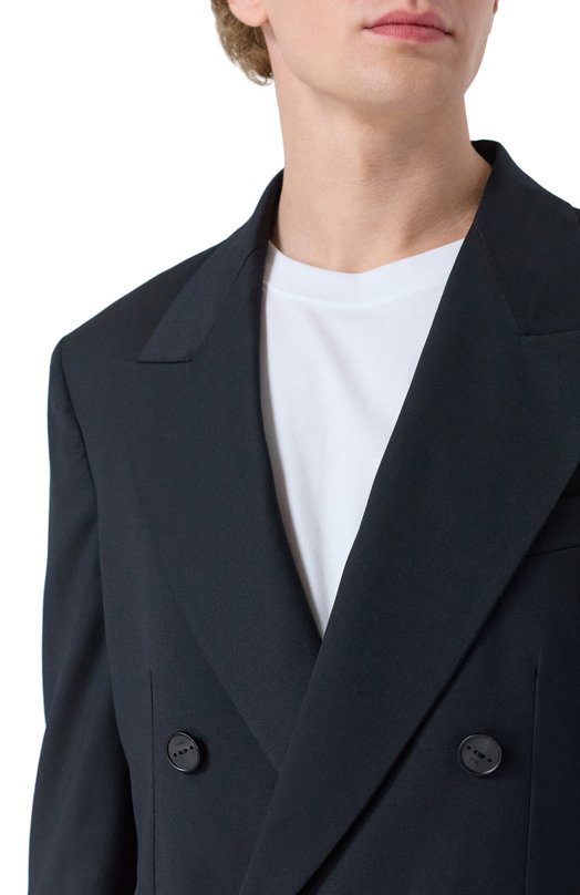 Пиджак из шерсти и вискозы Hevo R0DI/I743 Чёрный  R0DI/I743 Фото 5