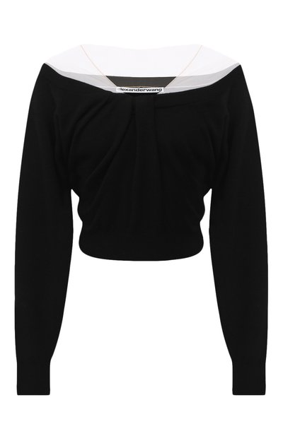 Женский пуловер из шерсти и вискозы ALEXANDER WANG, арт. 1KC2201003