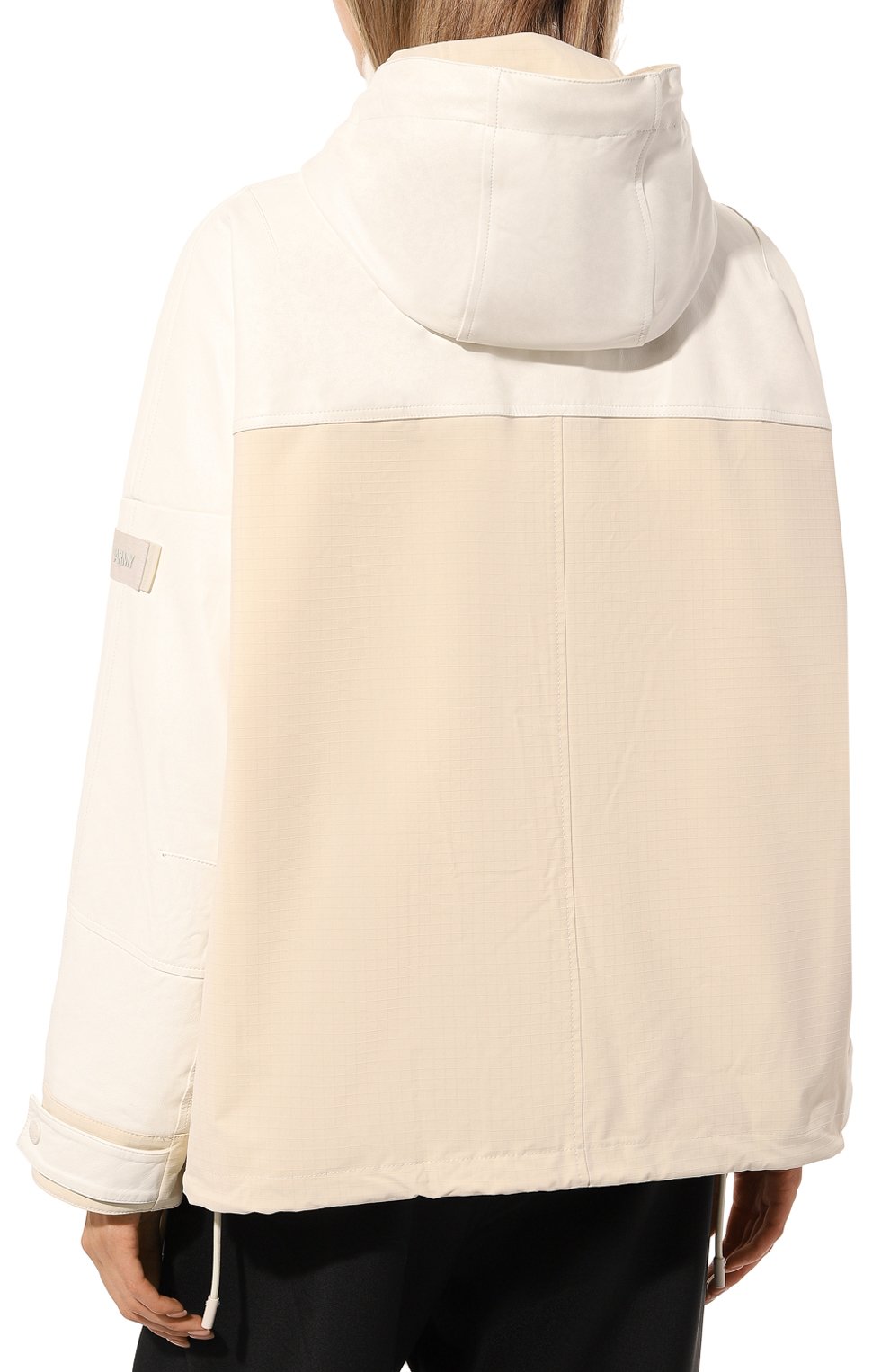 Куртка YS ARMY PARIS кремового цвета по цене 131500 руб., арт. 23EFV00464A45W, фото 4 Куртка YS ARMY PARIS, арт. 23EFV00464A45W, фото 4