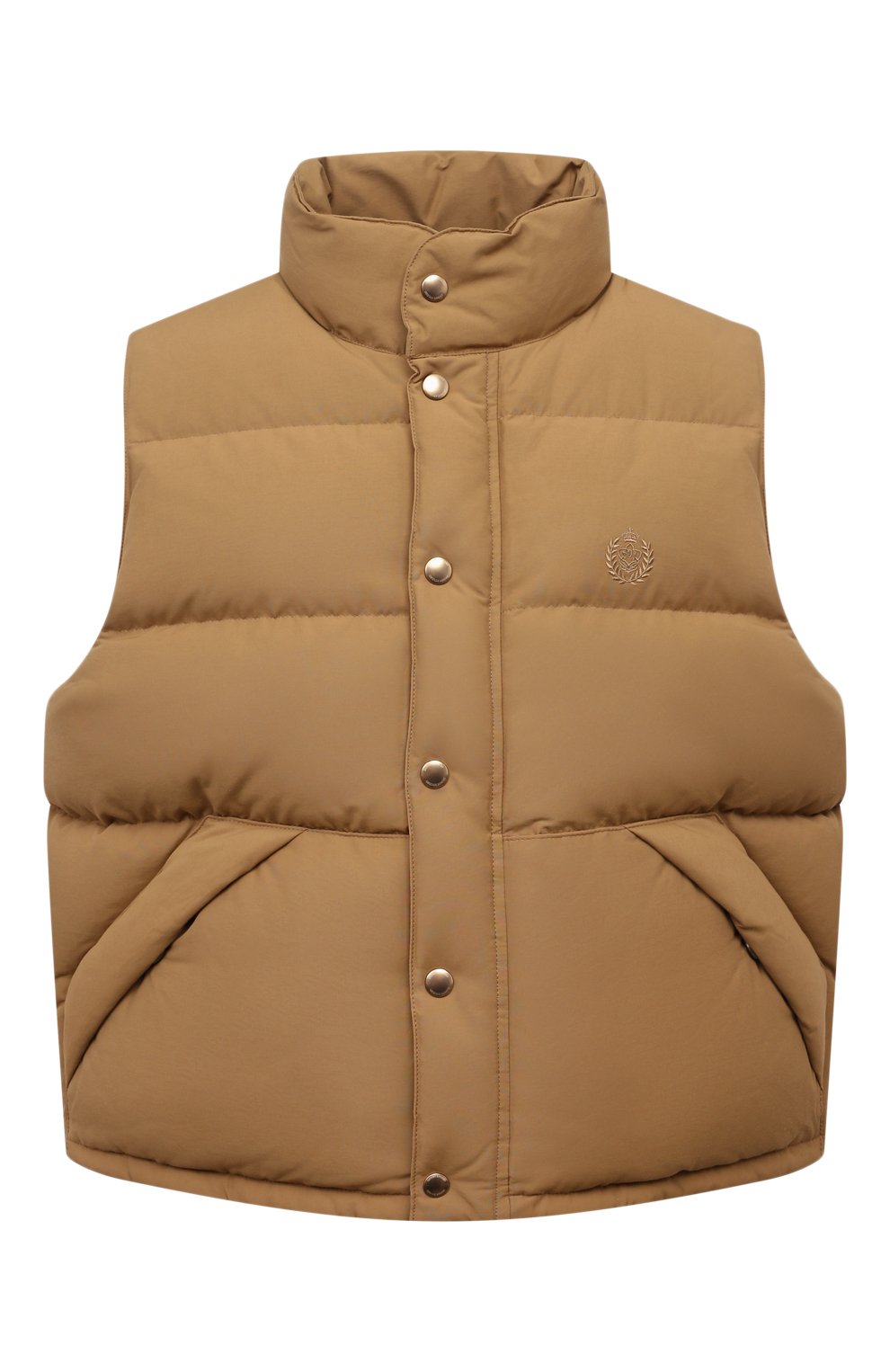 Пуховый жилет DUNST бежевого цвета по цене 29200 руб., арт. UDVE4D134CM, фото 1 Пуховый жилет DUNST, арт. UDVE4D134CM, фото 1