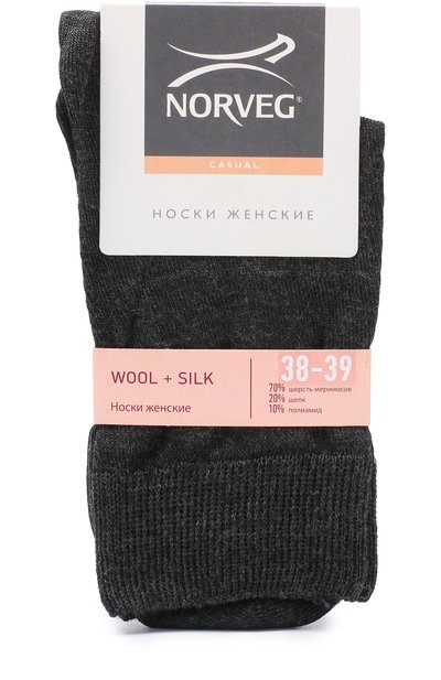 Носки из смеси шерсти и шелка NORVEG, арт. 9WSWRU, фото 1