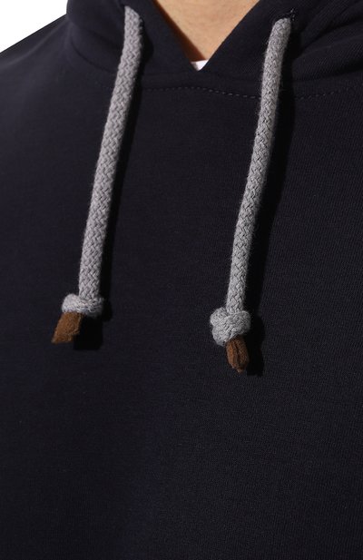 Хлопковое худи BRUNELLO CUCINELLI, арт. M0T359021G, фото 5