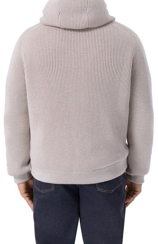 Шерстяной бомбер Misone-CW1 Moorer MIS0NE/CW1 Серый  MIS0NE/CW1 Фото 4