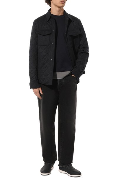 Хлопковая футболка GIORGIO ARMANI, арт. 3DSM52/SJFBZ, фото 2