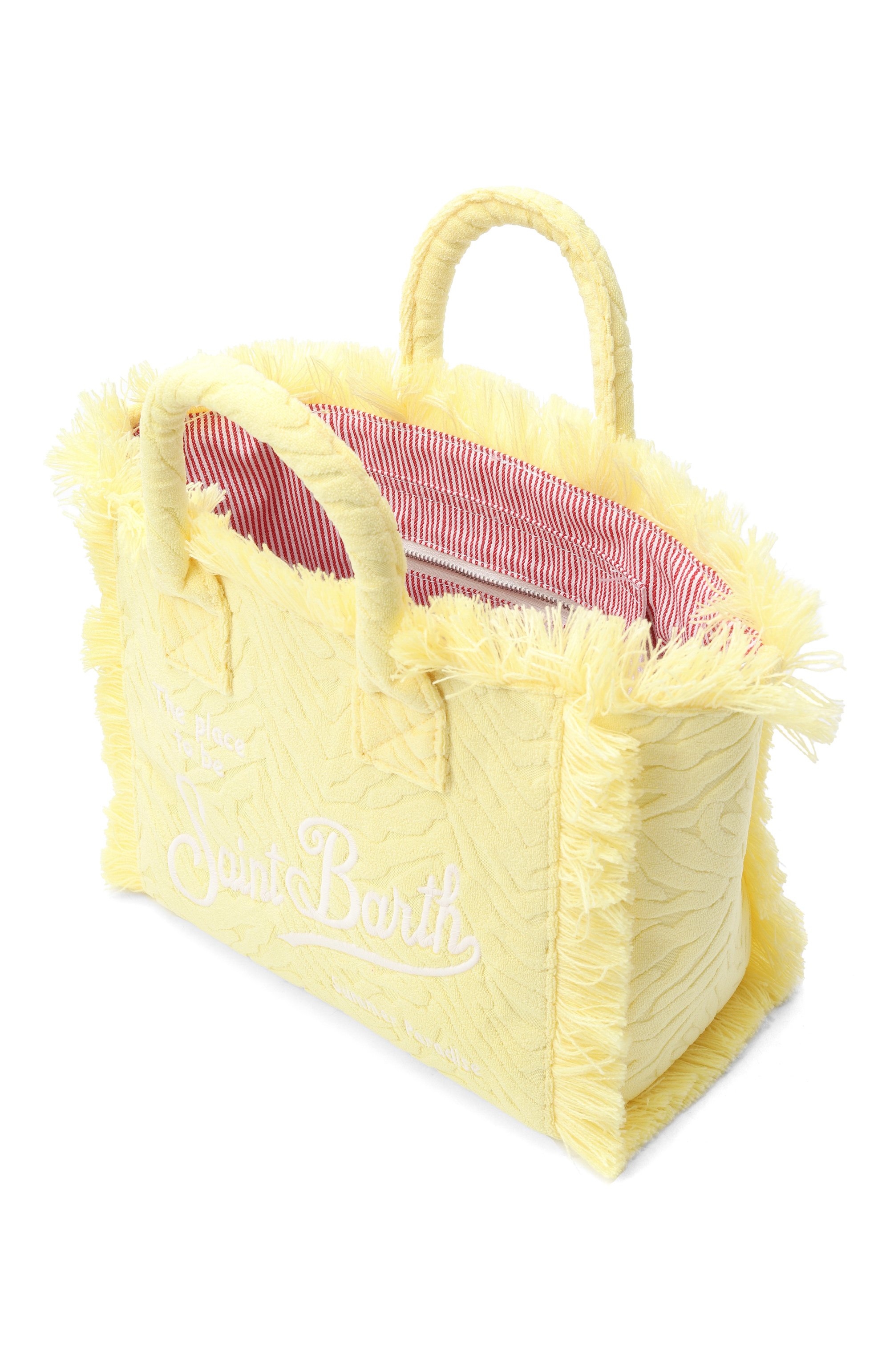 Сумка MC2 SAINT BARTH желтого цвета по цене 20600 руб., арт. C0L0005-00528L/C0LETTE SP0NGE, фото 3 Сумка MC2 SAINT BARTH, арт. C0L0005-00528L/C0LETTE SP0NGE, фото 3