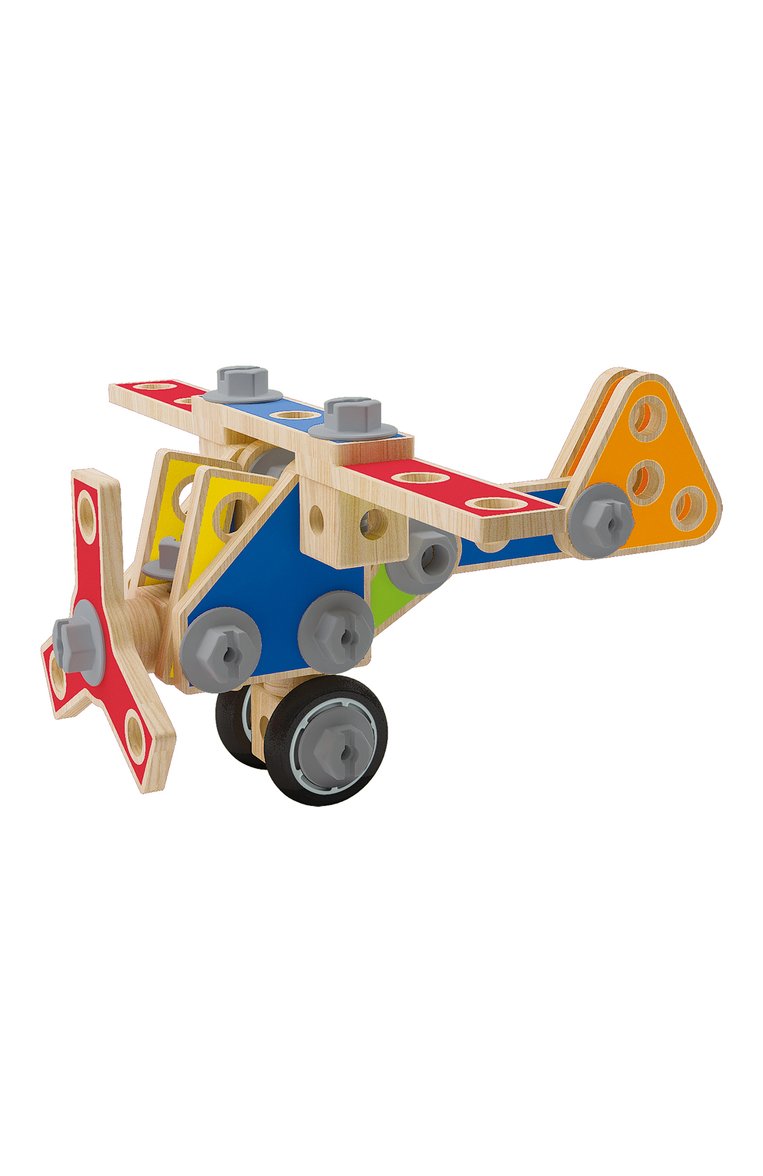Детского игрушка конструктор мастер HAPE разноцветного цвета, арт. E3081_HP | Фото 3 (Региональные ограничения белый список (Axapta Mercury): Не проставлено; Нос: Не проставлено; Игрушки: Игры - развивающие)