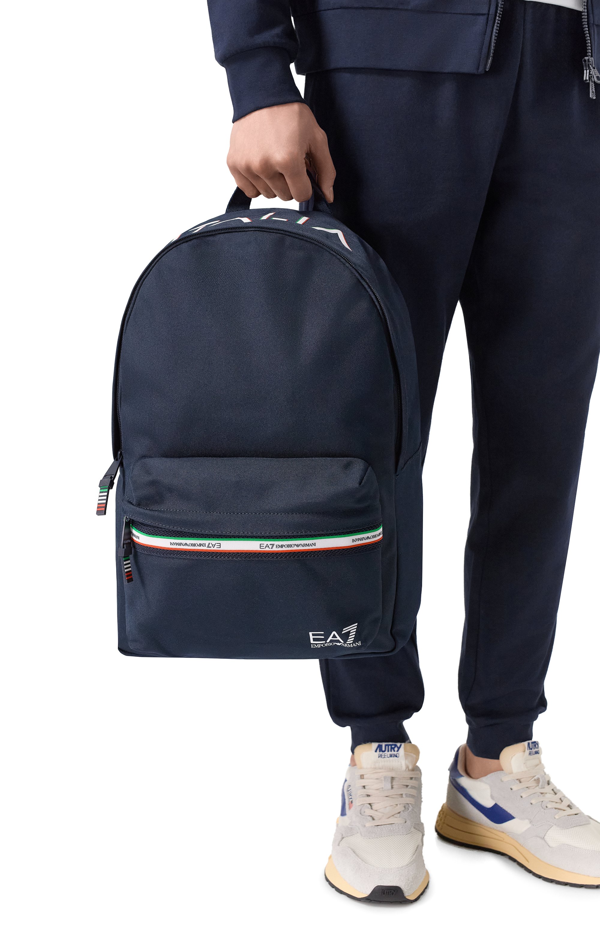 Рюкзак EA7 темно-синего цвета по цене 17300 руб., арт. 7X000647/AF23397, фото 2 Рюкзак EA7, арт. 7X000647/AF23397, фото 2