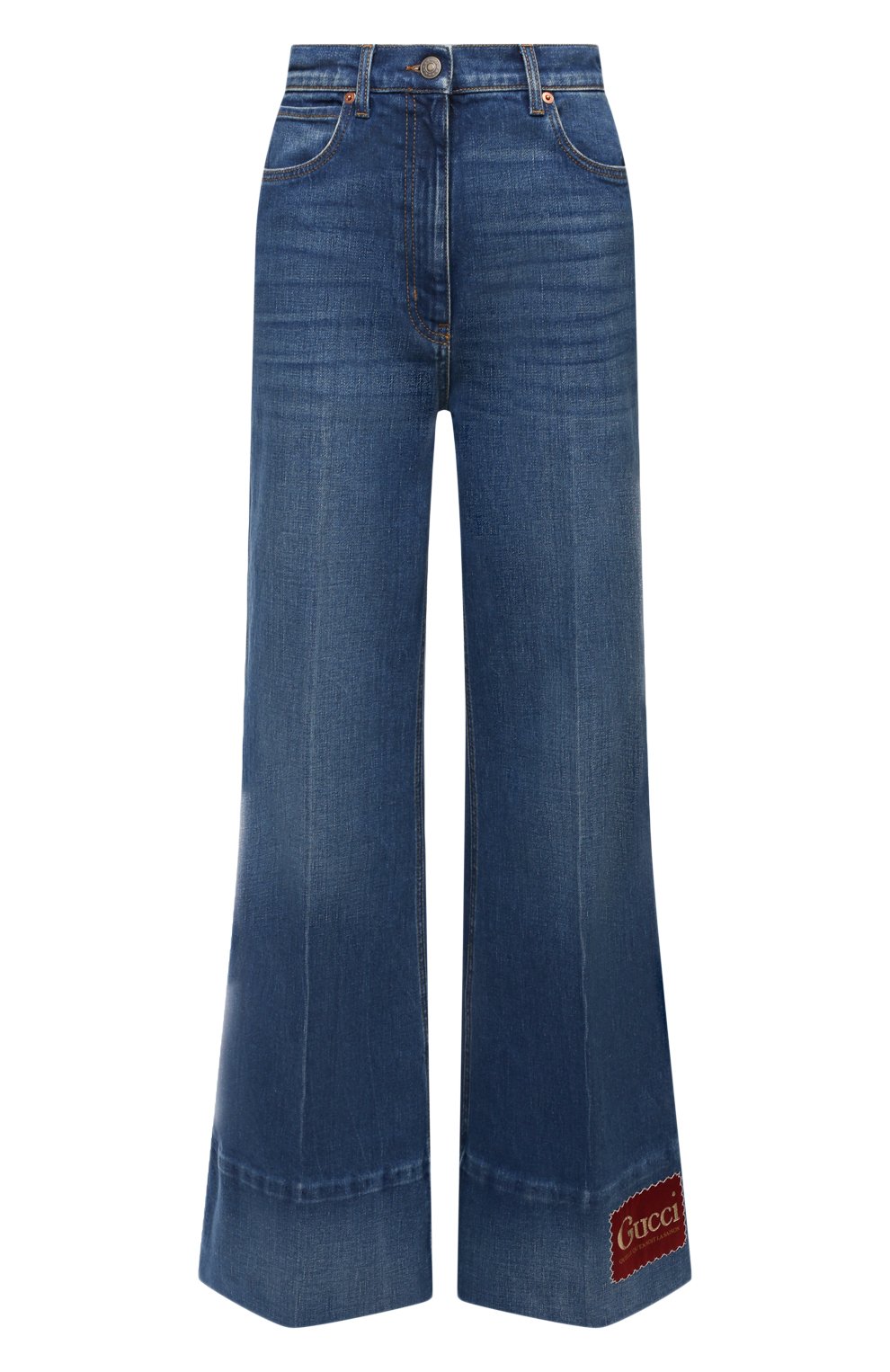 Джинсы GUCCI синего цвета по цене 103680 руб., арт. 623441/XDA6N, фото 1 Джинсы GUCCI, арт. 623441/XDA6N, фото 1