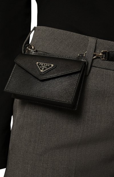 Кожаный футляр PRADA, арт. 1TL404-QHH-F0632, фото 2