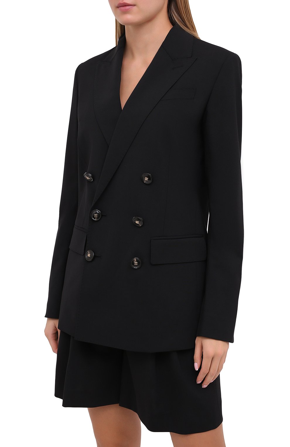 Шерстяной костюм DSQUARED2 черного цвета по цене 129500 руб., арт. S75FT0213/S40320, фото 2 Шерстяной костюм DSQUARED2, арт. S75FT0213/S40320, фото 2
