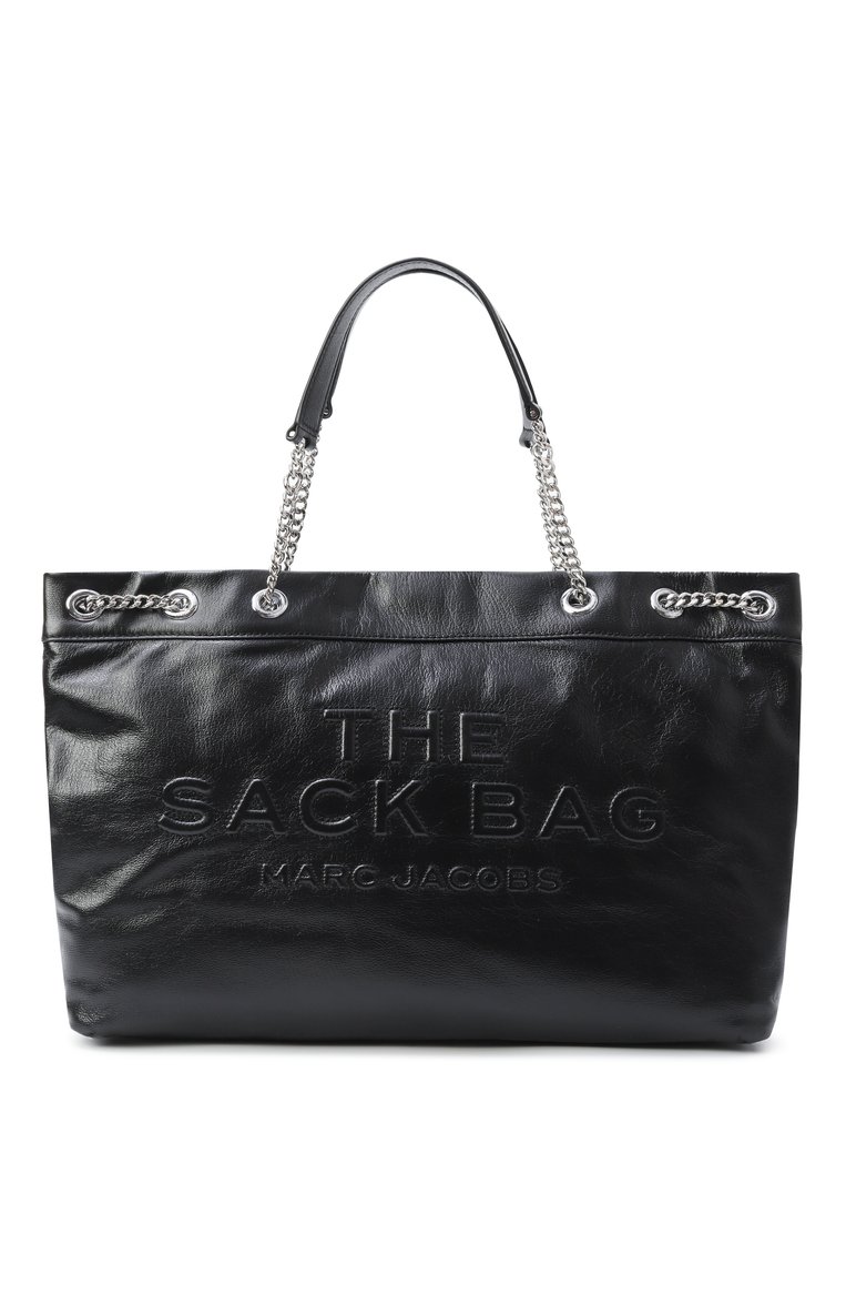 Женская сумка the sack MARC JACOBS (THE) черного цвета, арт. 2S5HSH025H02 | Фото 1 (Автоматизация состава: Проставлено; Материал: Натуральная кожа; Размер: large; Автоматизация ТО: Проставле�но)