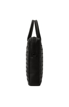 Мужская портфель BOTTEGA VENETA черного цвета, арт. 601065/V3US2 | Фото 4 (Размер: large; Драгоценные камни: Проставлено; Материал сплава: Проставлено; Материал: Натуральная кожа; Ремень/цепочка: На ремешке; Сумки-технические: Портфели)