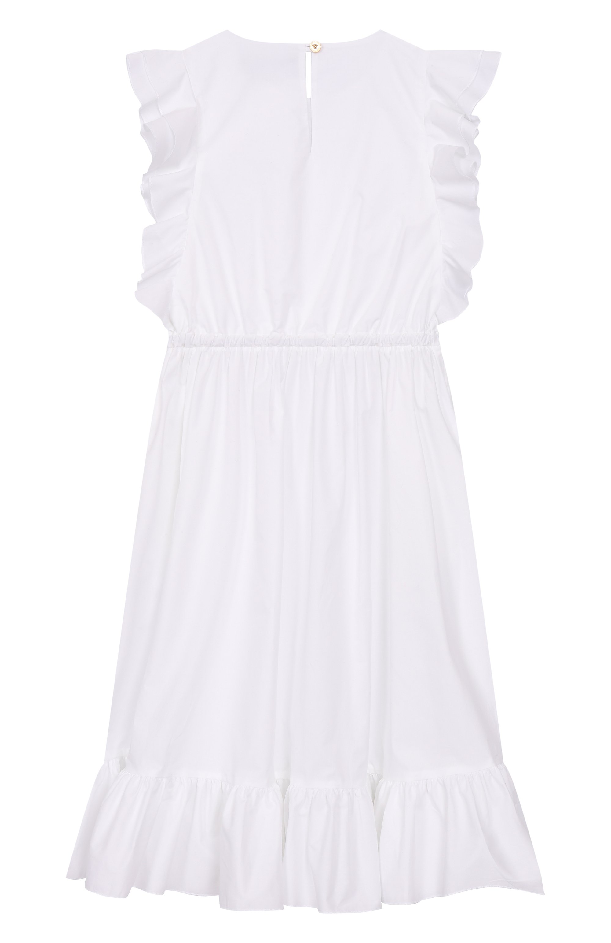 Хлопковое платье VERSACE, арт. 1018151/1A13100/8A-14A, фото 2