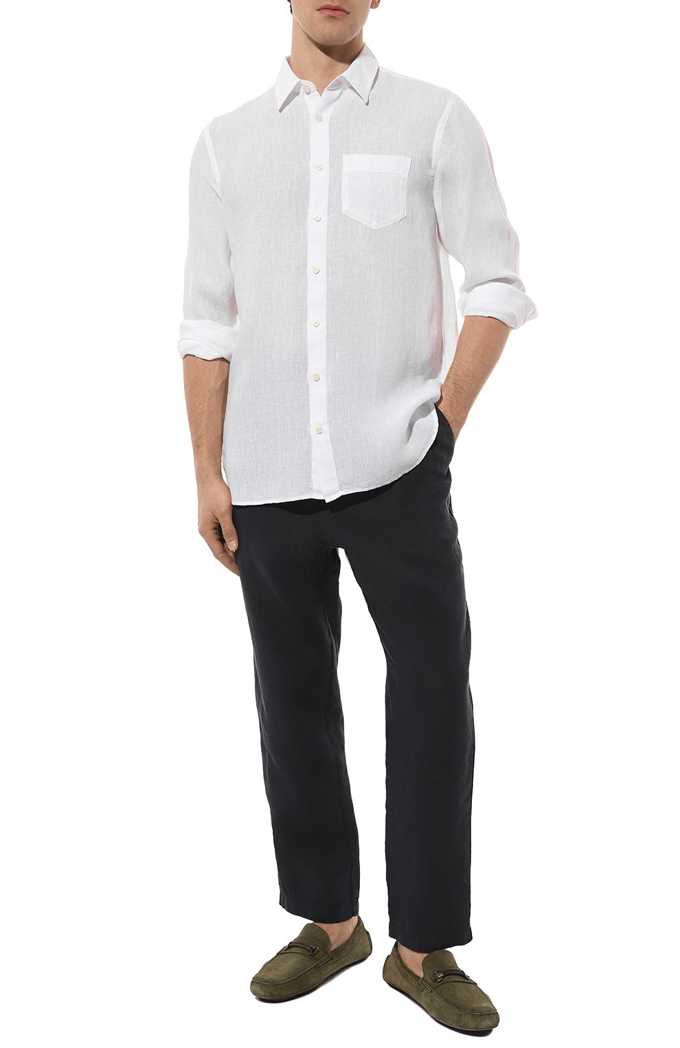 Льняная рубашка 120% LINO, арт. 31ALIM1081/0000115/000, фото 2