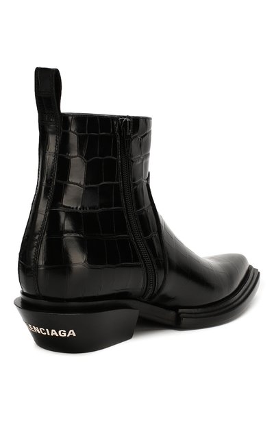 Кожаные ботинки harness santiag BALENCIAGA, арт. 579629/WA9D0, фото 4