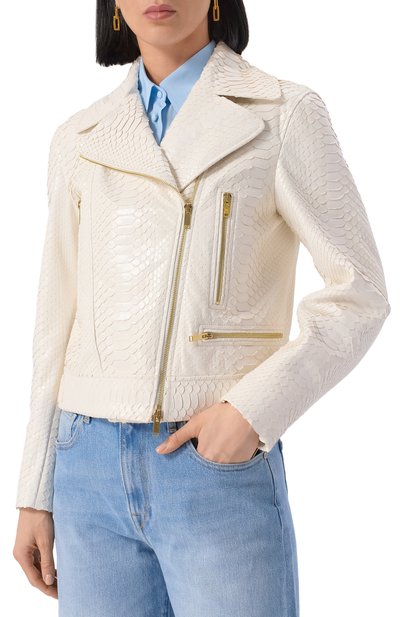 Куртка из кожи питона MVST, арт. EXBCK-Y089-3G/YLN006, фото 3