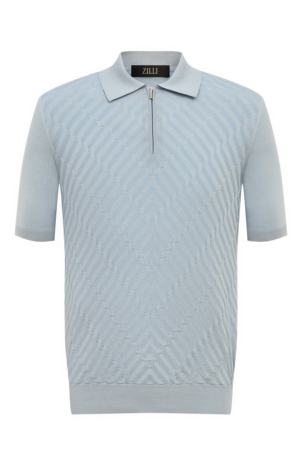 Поло из шелка и хлопка ZILLI, арт. KZP002M0145VVA000, фото 1