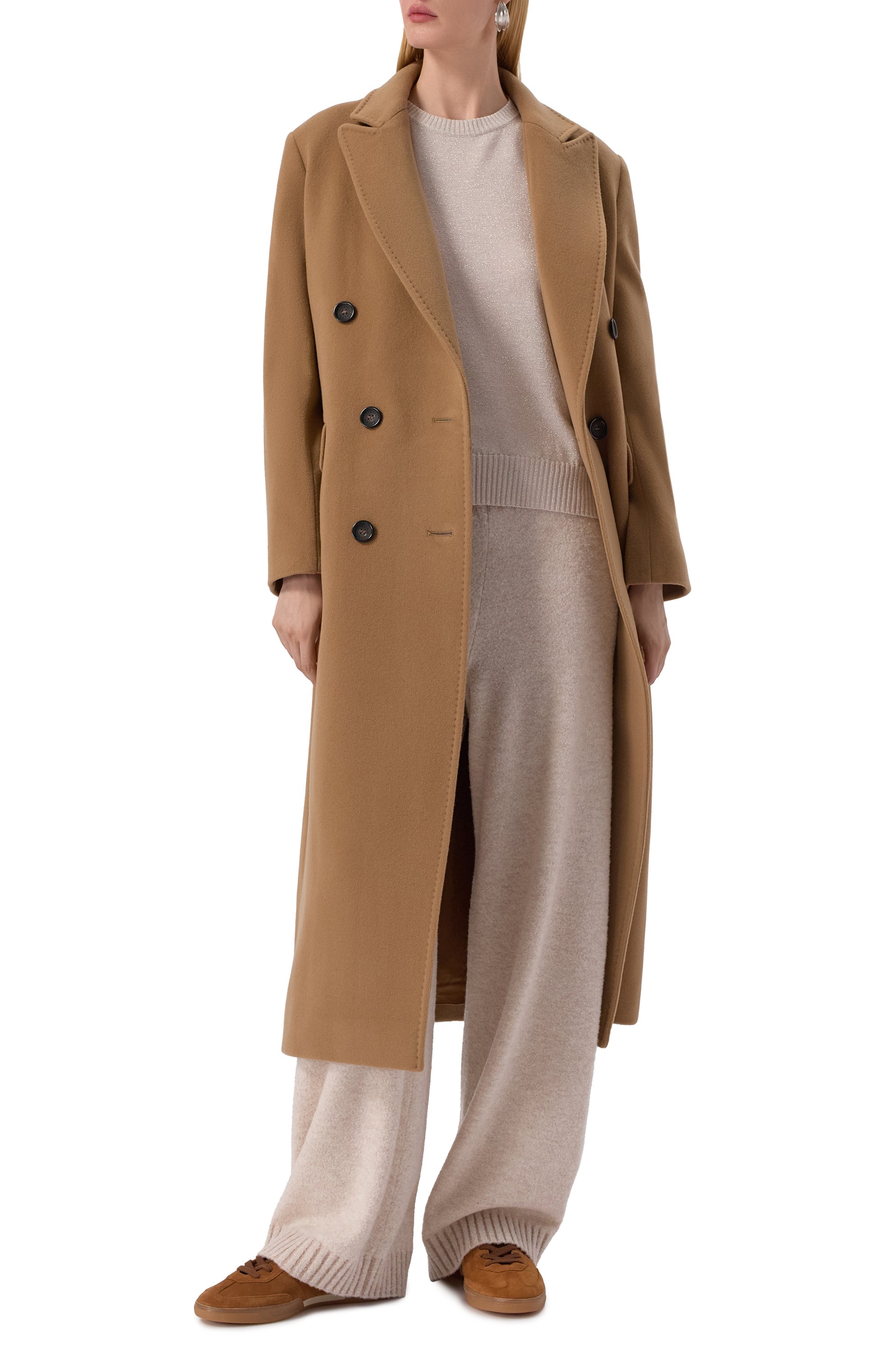 Пальто из шерсти и кашемира CINZIA ROCCA, арт. B103801/D8, фото 2