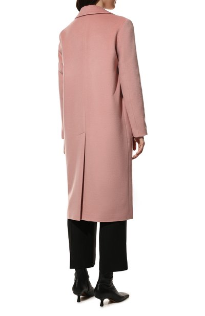 Пальто из шерсти и кашемира SEVEN LAB розового цвета по цене 31080 руб., арт. CMAR pink, фото 4 Пальто из шерсти и кашемира SEVEN LAB, арт. CMAR pink, фото 4