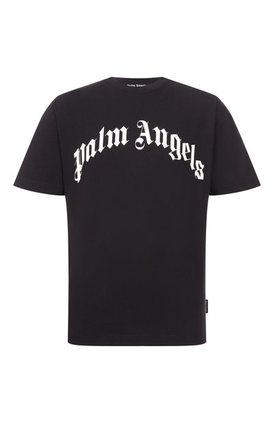 Мужская хлопковая футболка PALM ANGELS, арт. PMAA109S26JER00G