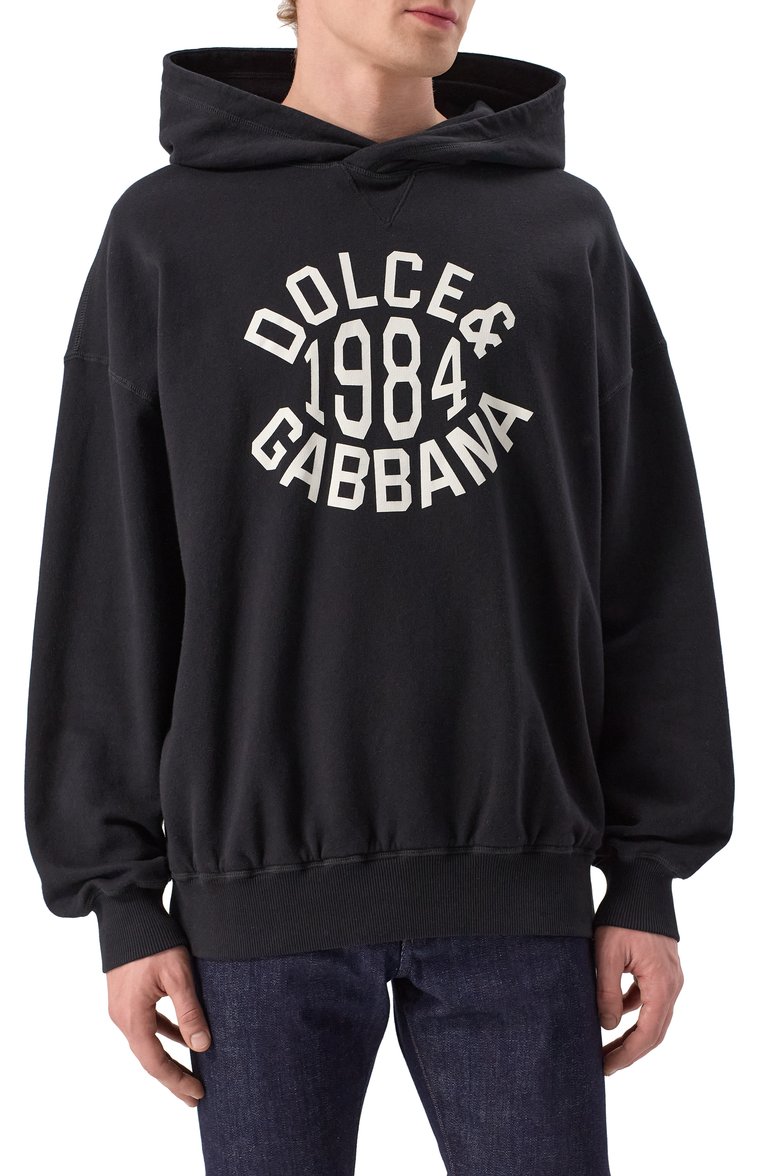 Хлопковое худи DOLCE & GABBANA, арт. G9BFXT/G7N0Q, фото 1