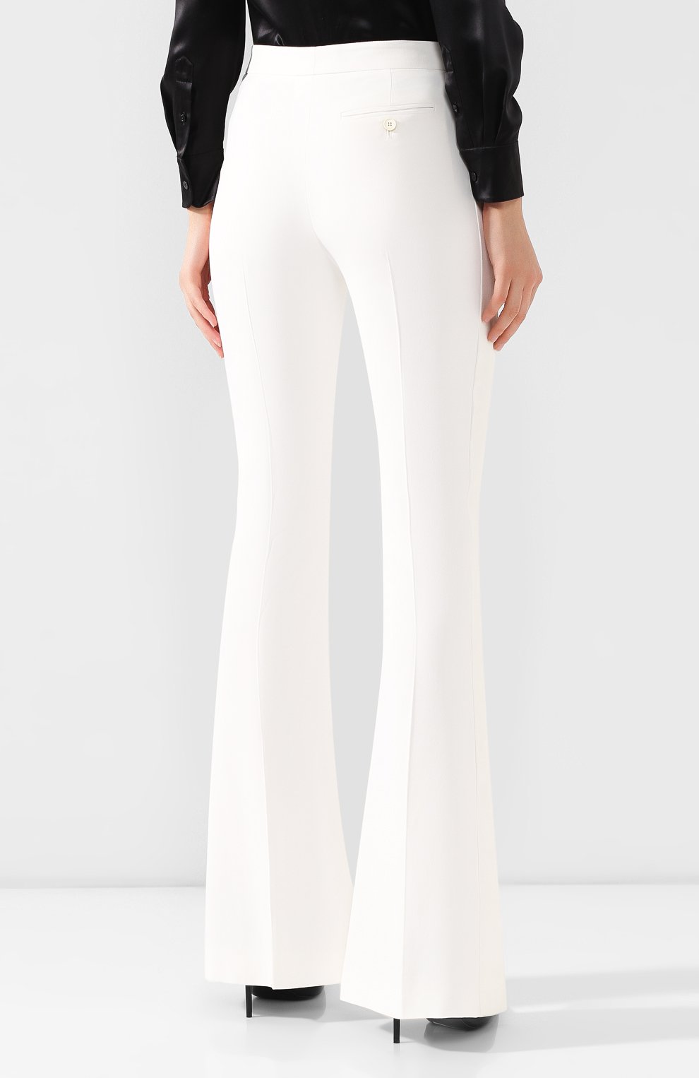 Расклешенные брюки ALEXANDER MCQUEEN, арт. 594346/QEAAA, фото 4