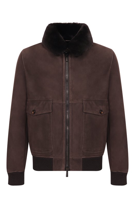 Дубленка из овчины Fiano-ME Moorer FIAN0/ME Коричневый FIAN0/ME