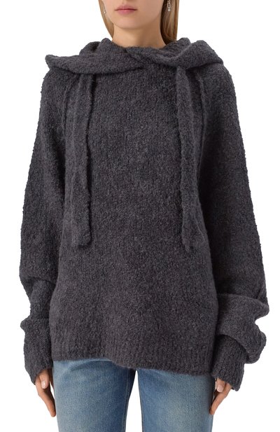 Худи из кашемира и шерсти PETAR PETROV, арт. F25K22/WS/WP, фото 3