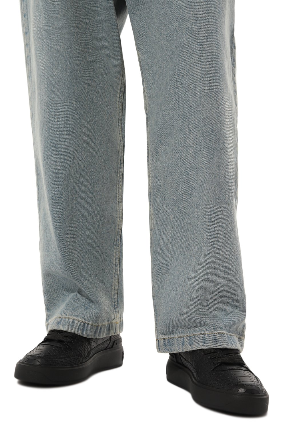 Кожаные кеды b-court flip BALMAIN, арт. CM1VI349/LMAT, фото 3