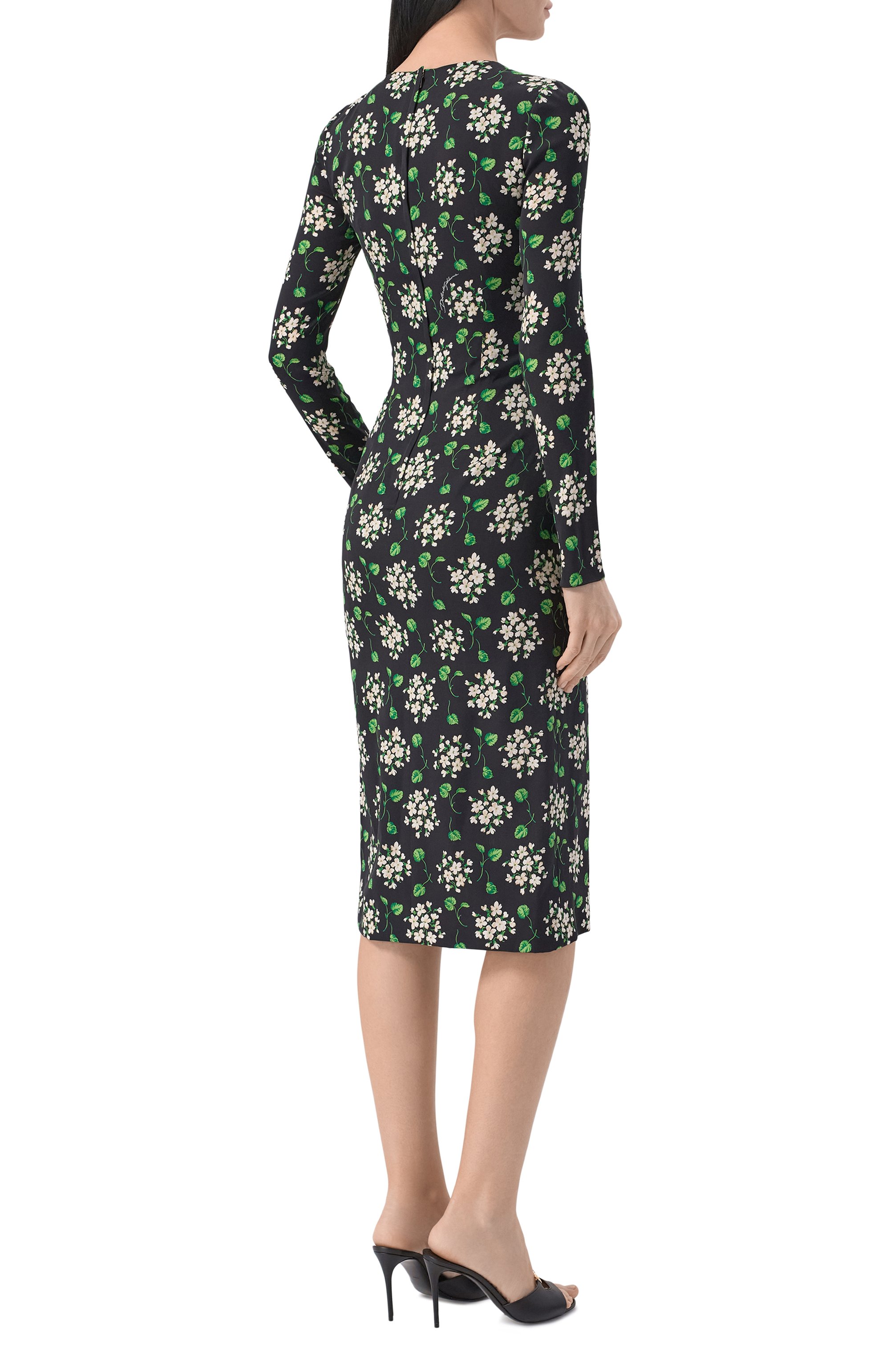 Шелковое платье DOLCE & GABBANA, арт. F664HT/FSA85, фото 3