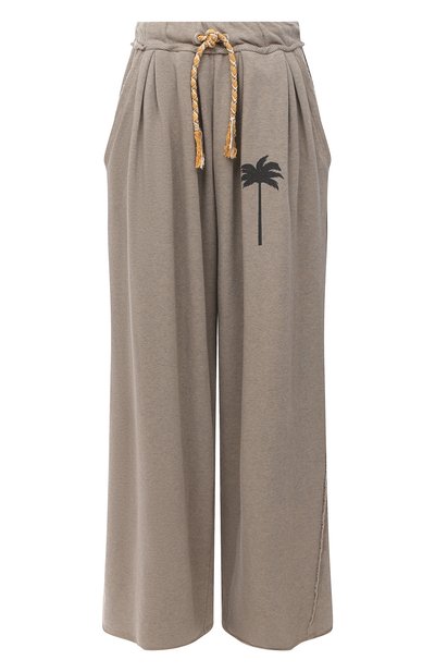 Женские хлопковые брюки PALM ANGELS, арт. PWCH005F20FLE0016010