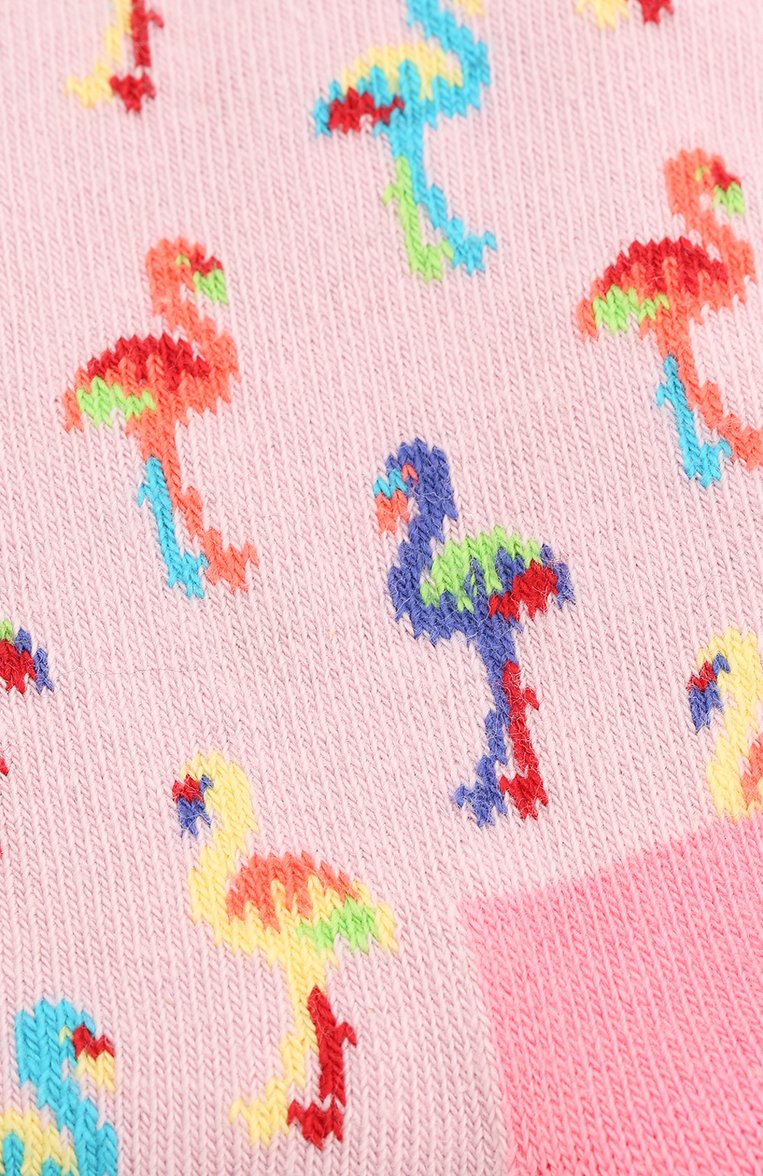 Детские носки HAPPY SOCKS разноцветного цвета, арт. KFMN01 | Фото 2 (Материал: Текстиль, Хлопок; Кросс-КТ: Носки; Нос: Не проставлено; Материал сплава: Проставлено)