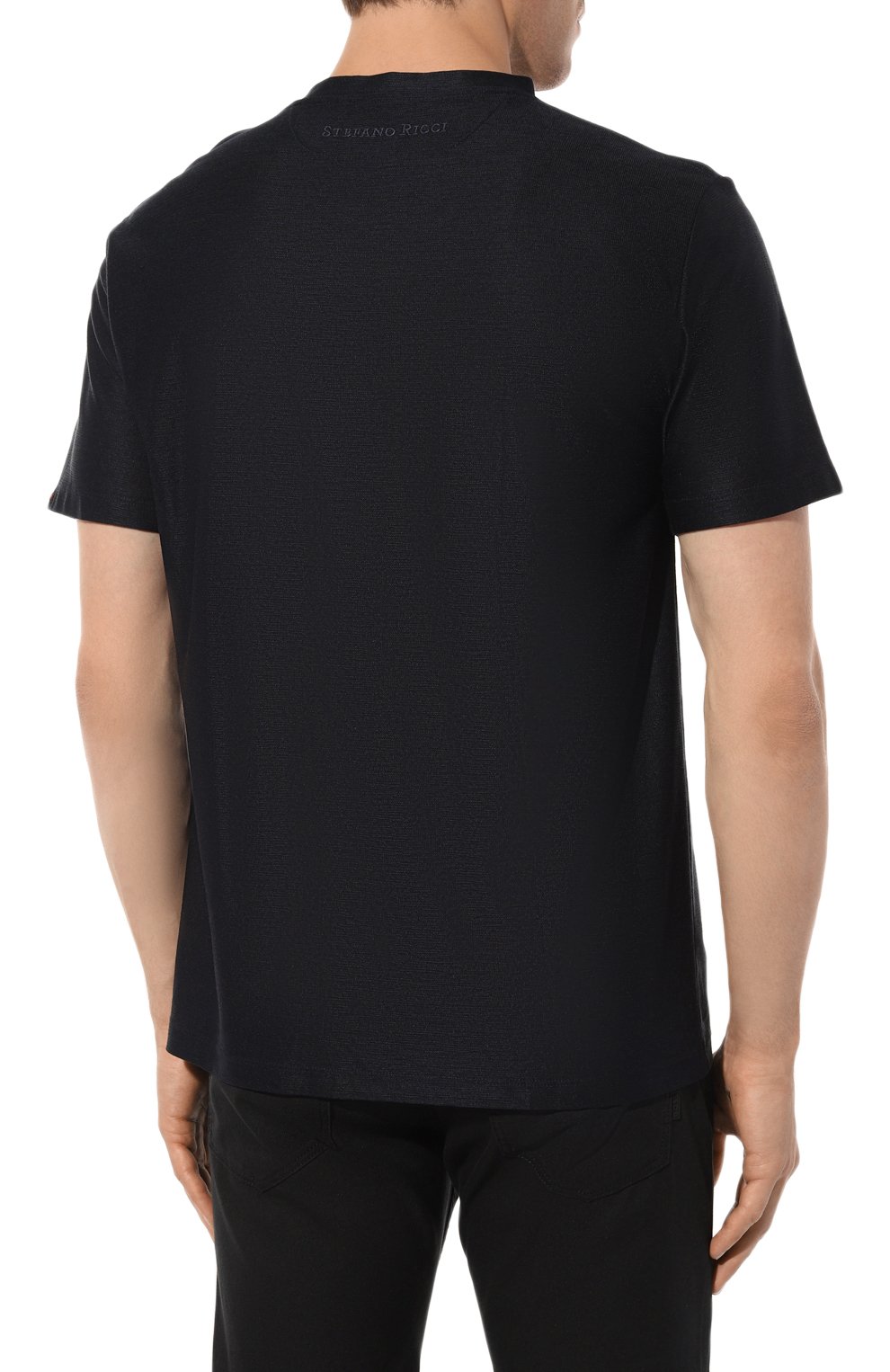 Шелковая футболка STEFANO RICCI, арт. MNH3102170/K0002N, фото 4