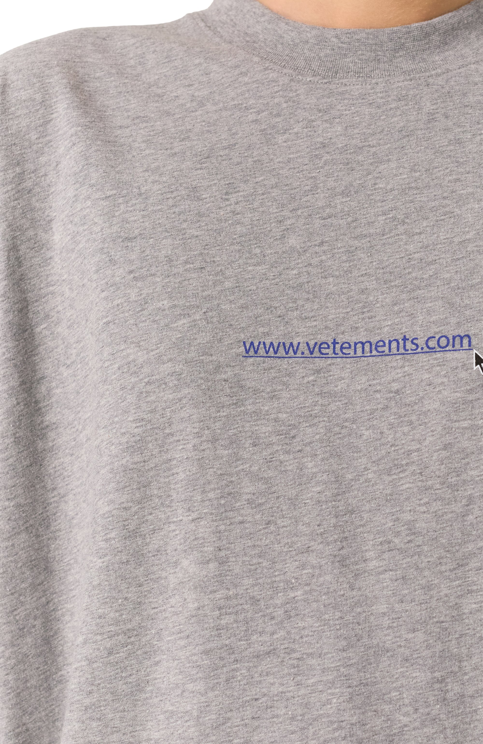 Хлопковая футболка VETEMENTS, арт. UA66TR735G, фото 8
