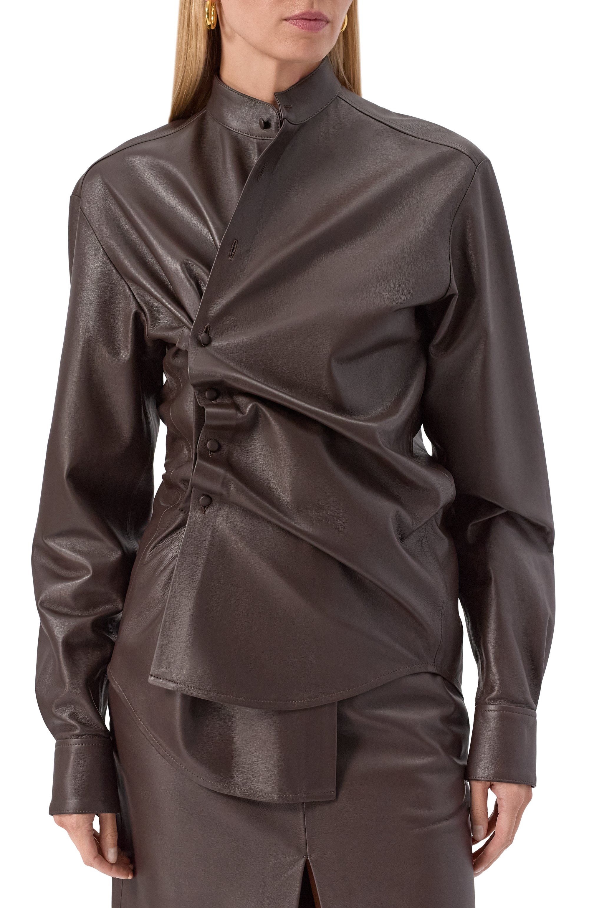 Кожаная рубашка ARMARIUM, арт. ARMFWSH06/LE06, фото 3