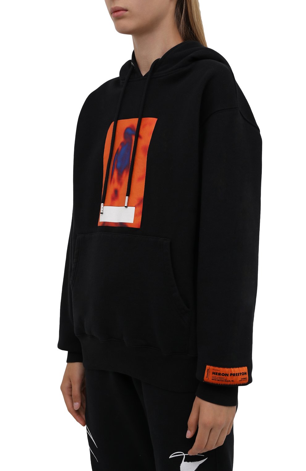 Хлопковое худи HERON PRESTON, арт. HWBB020F21JER0011022, фото 3