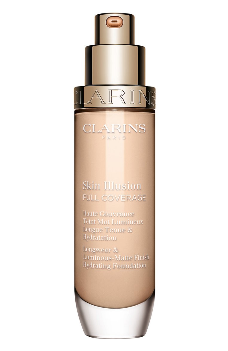 Тональный крем с матовым эффектом skin illusion full coverage, оттенок 100c (30ml) CLARINS  цвета, арт. 80106977 | Фото 4 (Нос: Не проставлено; Региональные огран�ичения белый список (Axapta Mercury): Не проставлено; Финишное покрытие: Матовый; SPF фильтр: Минимальный (0-5))