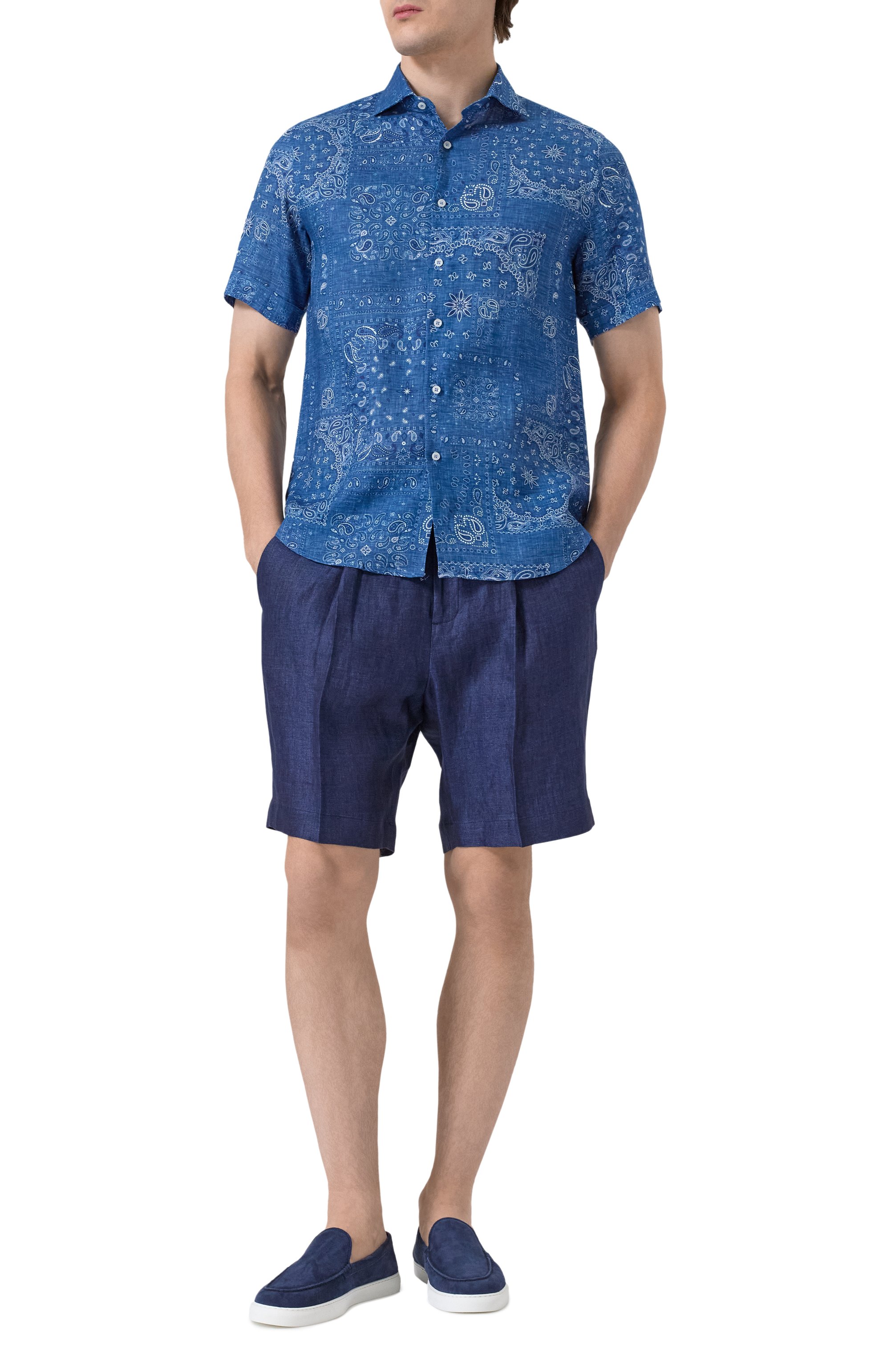 Льняные шорты FEFE`, арт. BERMUDA LINEN C0ULISSE/BERL502.09, фото 2