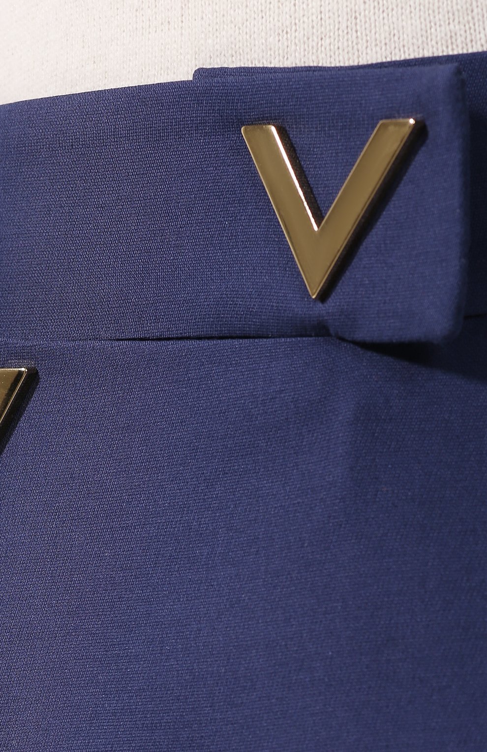 Юбка из смеси шерсти и шелка VALENTINO, арт. RB3RA4E14FM, фото 5