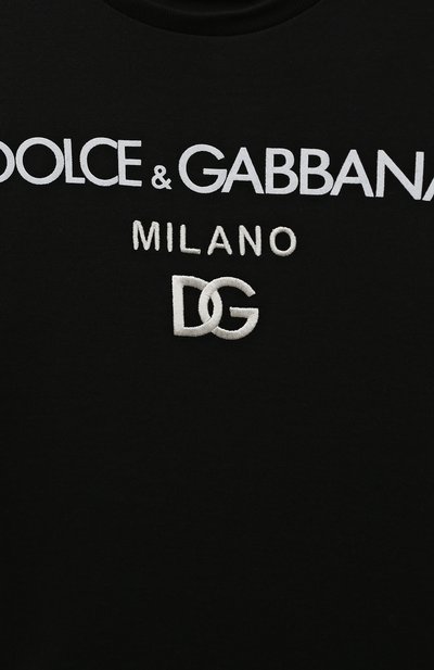 Хлопковая футболка DOLCE & GABBANA, арт. L4JTEY/G7E5G/8-14, фото 3